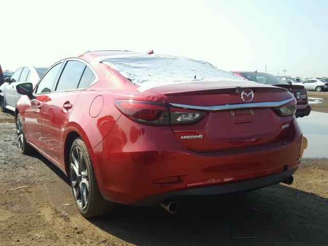 JM1GL1X52H1100166 - 2017 MAZDA 6 GRAND TO RED photo 3