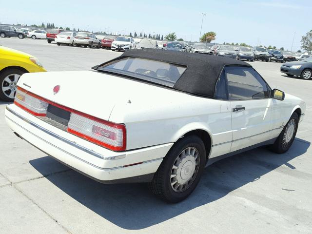 1G6VS3391PU128796 - 1993 CADILLAC ALLANTE WHITE photo 4