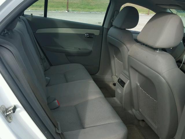 1G1ZB5E07CF179705 - 2012 CHEVROLET MALIBU WHITE photo 6