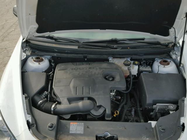 1G1ZB5E07CF179705 - 2012 CHEVROLET MALIBU WHITE photo 7