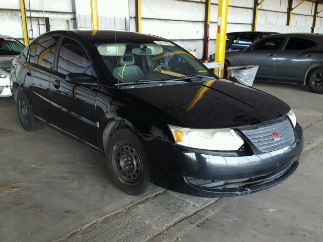 1G8AJ55F06Z196256 - 2006 SATURN ION LEVEL BLACK photo 1