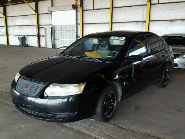 1G8AJ55F06Z196256 - 2006 SATURN ION LEVEL BLACK photo 2