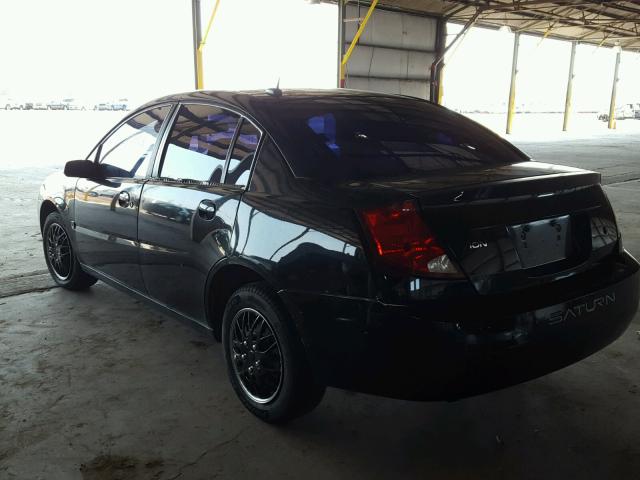 1G8AJ55F06Z196256 - 2006 SATURN ION LEVEL BLACK photo 3