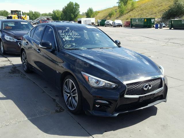 JN1CV7AR6HM680501 - 2017 INFINITI Q50 BASE BLACK photo 1