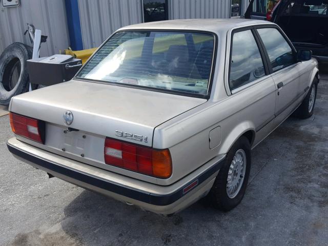 WBAAA2307K4257769 - 1989 BMW 325 I AUTO GOLD photo 4