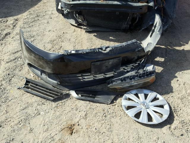 3VW2K7AJ4EM441408 - 2014 VOLKSWAGEN JETTA BASE Սև լուսանկար 9