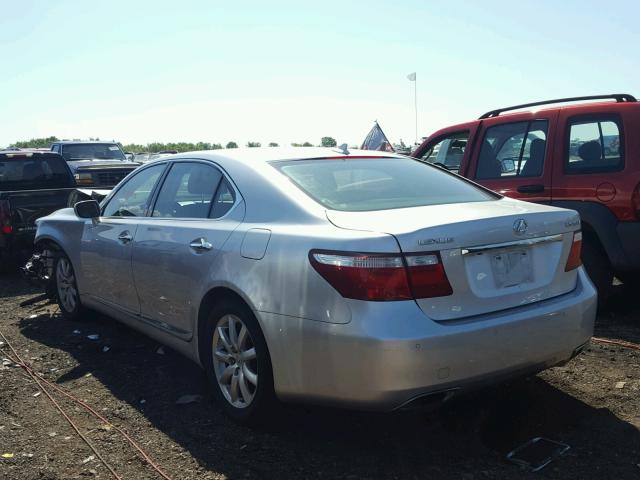 JTHGL46F475017193 - 2007 LEXUS LS 460L SILVER photo 3