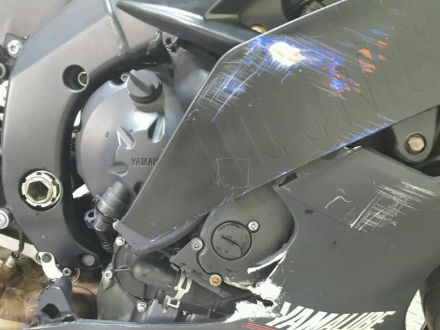 JYARJ16E49A011390 - 2009 YAMAHA YZFR6 BLACK photo 12