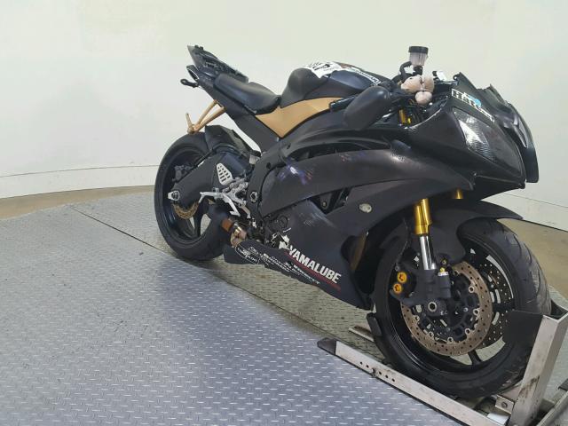 JYARJ16E49A011390 - 2009 YAMAHA YZFR6 BLACK photo 2