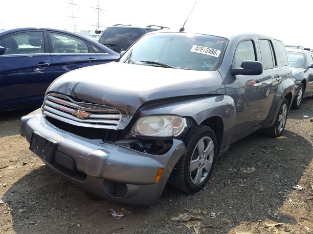 3GNDA13D46S523372 - 2006 CHEVROLET HHR LS ნაცრისფერი ფოტო 2