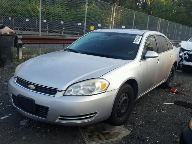 2G1WS553181274627 - 2008 CHEVROLET IMPALA POL SILVER photo 2