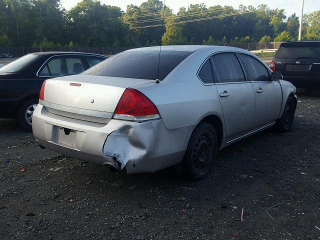 2G1WS553181274627 - 2008 CHEVROLET IMPALA POL SILVER photo 4