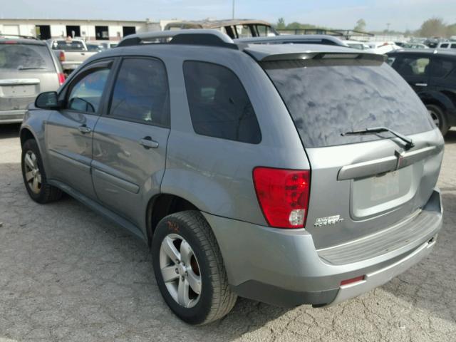 2CKDL63F466105015 - 2006 PONTIAC TORRENT GRAY photo 3