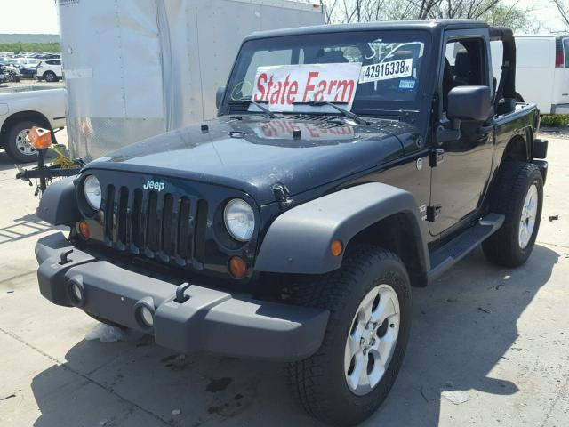 1J4AA2D16BL584299 - 2011 JEEP WRANGLER S BLACK photo 2