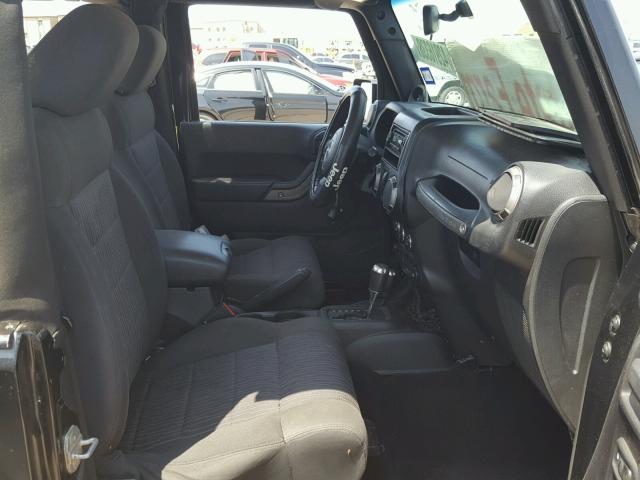 1J4AA2D16BL584299 - 2011 JEEP WRANGLER S BLACK photo 5