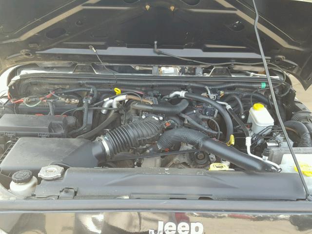 1J4AA2D16BL584299 - 2011 JEEP WRANGLER S BLACK photo 7