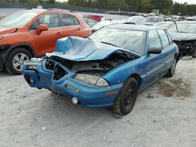 1G2NE55M8RM521042 - 1994 PONTIAC GRAND AM S 青色 照片 2