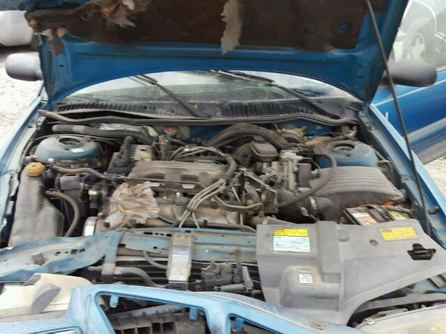 1G2NE55M8RM521042 - 1994 PONTIAC GRAND AM S 青色 照片 7