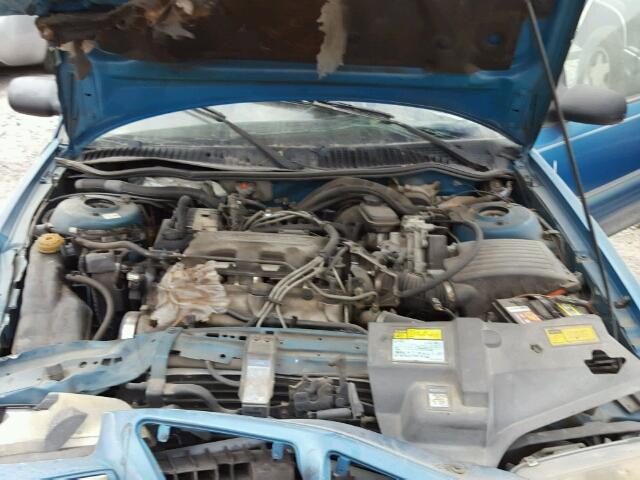 1G2NE55M8RM521042 - 1994 PONTIAC GRAND AM S TEAL photo 7