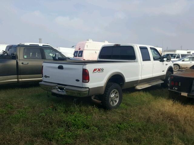 1FTWW31P96EB46124 - 2006 FORD F350 SRW S WHITE photo 4