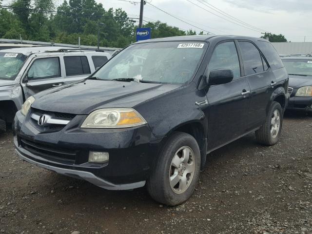 2HNYD18295H538972 - 2005 ACURA MDX BLACK photo 2