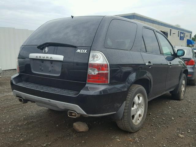 2HNYD18295H538972 - 2005 ACURA MDX BLACK photo 4