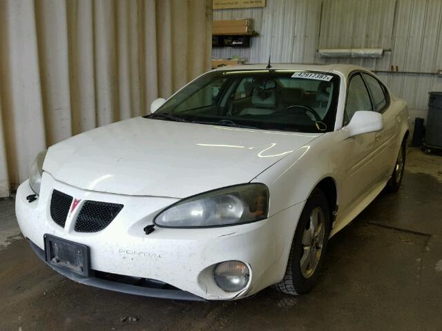 2G2WS542351216664 - 2005 PONTIAC GRAND PRIX WHITE photo 2