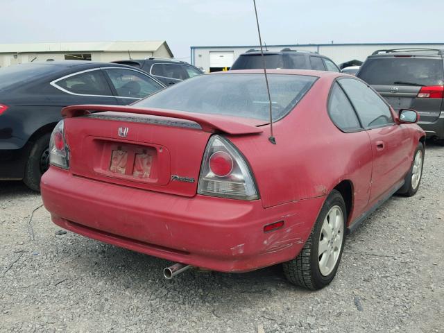 JHMBB1173PC002238 - 1993 HONDA PRELUDE SR RED photo 4