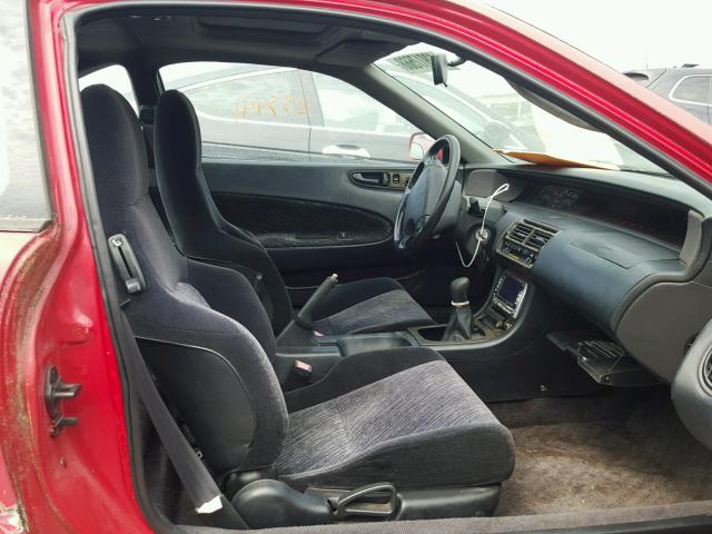 JHMBB1173PC002238 - 1993 HONDA PRELUDE SR RED photo 5