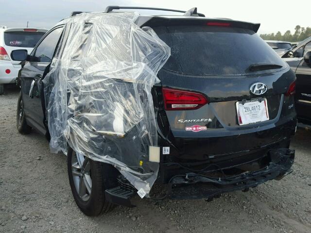 5NMZU3LB5HH045800 - 2017 HYUNDAI SANTA FE S 黑色 照片 3
