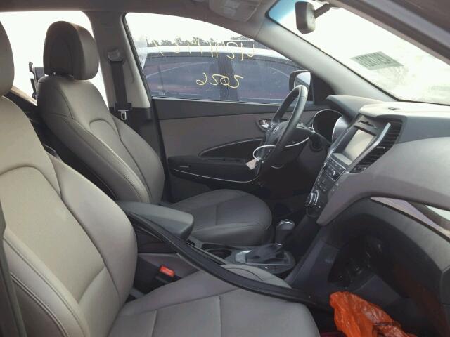 5NMZU3LB5HH045800 - 2017 HYUNDAI SANTA FE S 黑色 照片 5