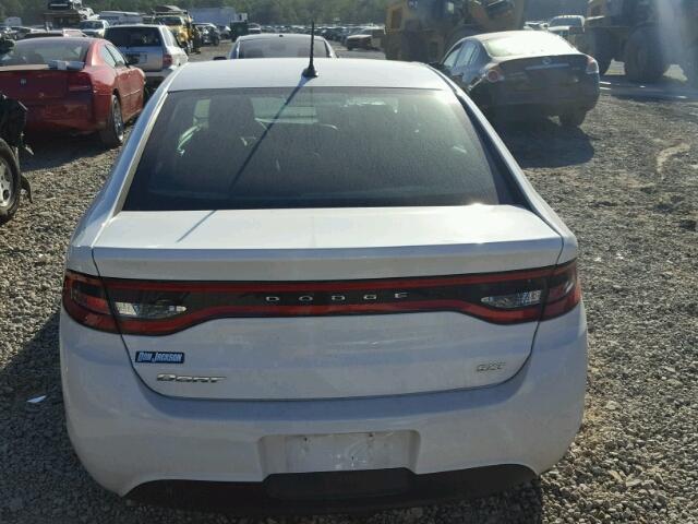 1C3CDFFA9GD817060 - 2016 DODGE DART SXT S WHITE photo 9