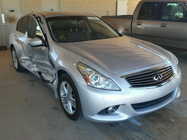 JN1DV6AP8CM811353 - 2012 INFINITI G25 BASE SILVER photo 1