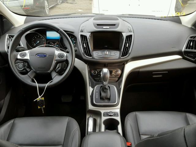 1FMCU0H96DUC53967 - 2013 FORD ESCAPE SEL GRAY photo 9