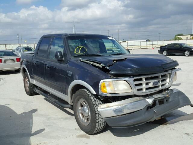 1FTRW07L41KE43862 - 2001 FORD F150 SUPER BLUE photo 1