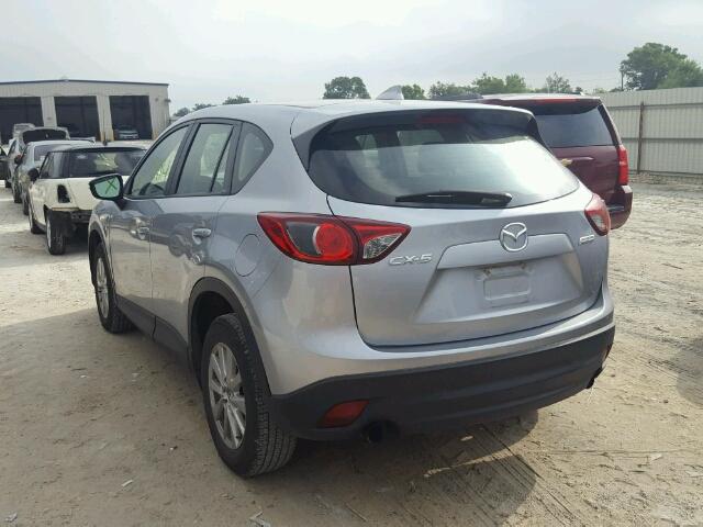 JM3KE2BE1G0606410 - 2016 MAZDA CX-5 SPORT SILVER photo 3