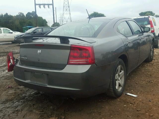 2B3KA43G38H190777 - 2008 DODGE CHARGER GRAY photo 4