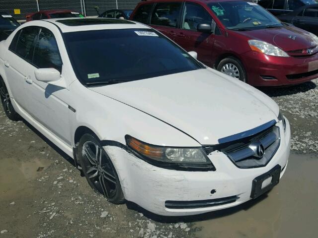 19UUA66235A010583 - 2005 ACURA TL WHITE photo 9