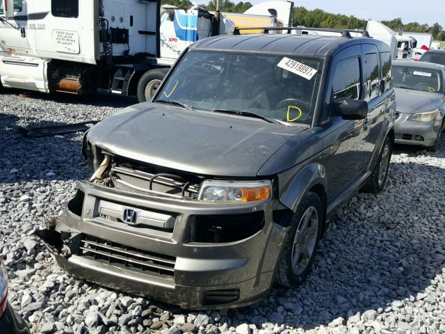 5J6YH18927L015266 - 2007 HONDA ELEMENT SILVER photo 2