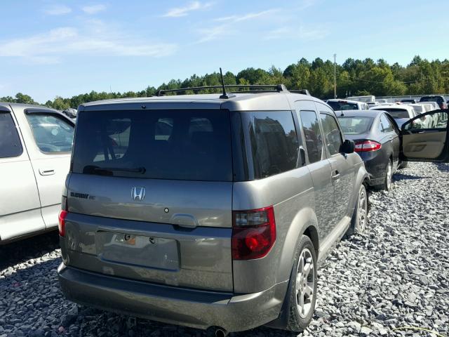 5J6YH18927L015266 - 2007 HONDA ELEMENT SILVER photo 4