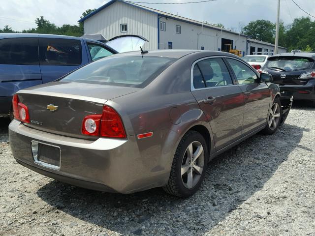 1G1ZC5E1XBF383676 - 2011 CHEVROLET MALIBU 1LT 棕色 照片 4