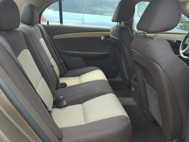 1G1ZC5E1XBF383676 - 2011 CHEVROLET MALIBU 1LT 棕色 照片 6