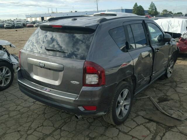 1C4NJCEA3GD816631 - 2016 JEEP COMPASS LA GRAY photo 4