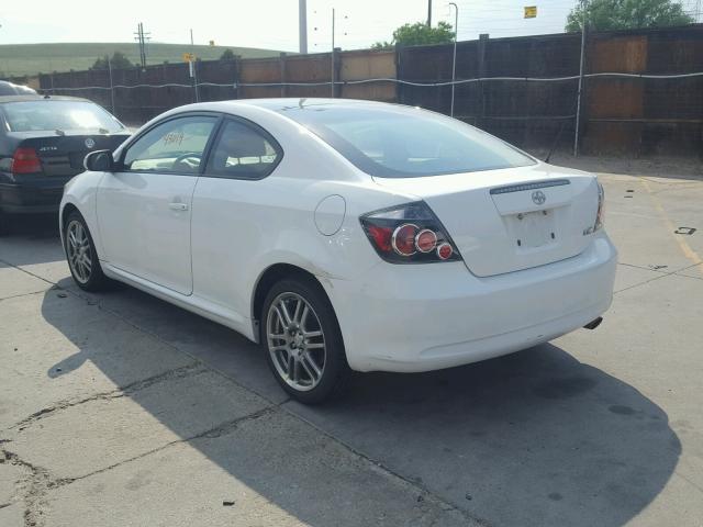 JTKDE3B71A0307668 - 2010 TOYOTA SCION TC 白色 照片 3