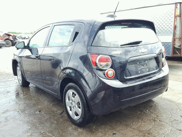1G1JA6SH7F4181633 - 2015 CHEVROLET SONIC LS BLACK photo 3