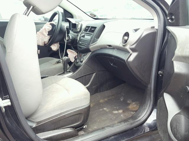 1G1JA6SH7F4181633 - 2015 CHEVROLET SONIC LS BLACK photo 5