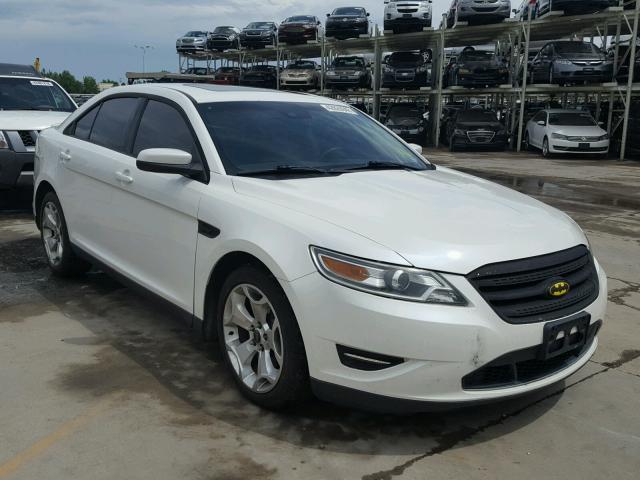 1FAHP2KT7BG123845 - 2011 FORD TAURUS SHO WHITE photo 1