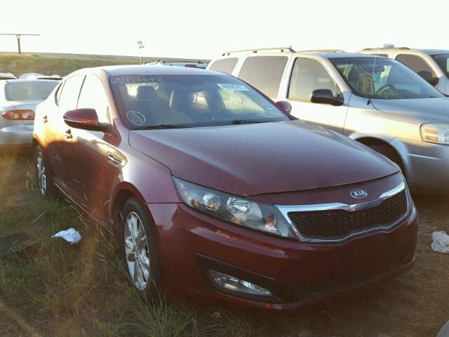 5XXGN4A77DG144166 - 2013 KIA OPTIMA RED photo 1