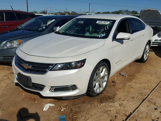 1G1115SL5FU117069 - 2015 CHEVROLET IMPALA WHITE photo 2