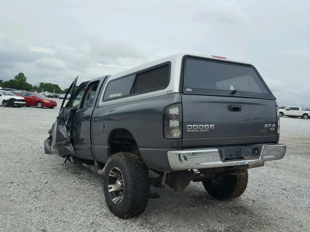 3D7KU28623G799741 - 2003 DODGE RAM 2500 S ნაცრისფერი ფოტო 3